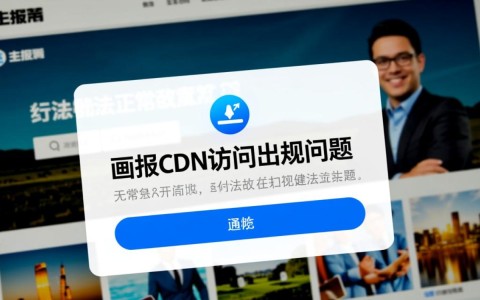 网站画报cdn访问异常，这到底是什么原因造成的？