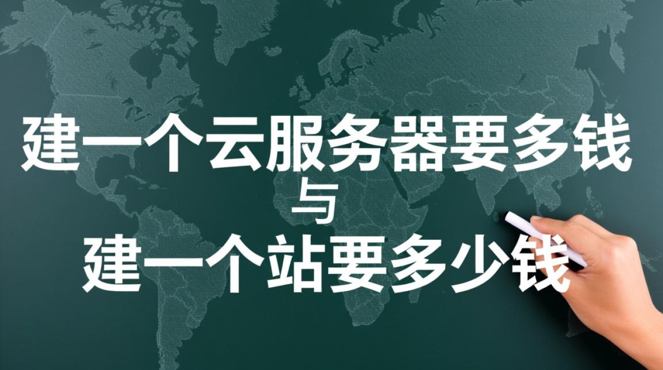建个网站和云服务器，总共需要花费多少钱？