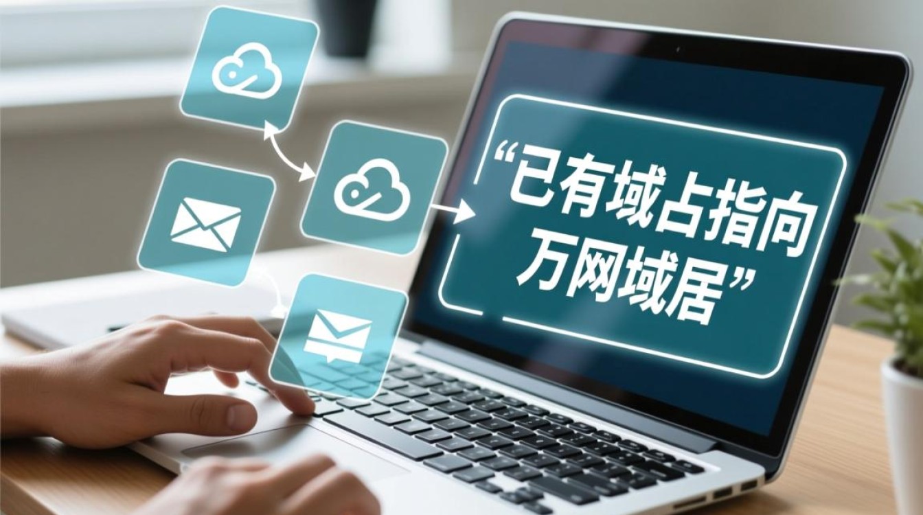 如何将已有域名解析指向到万网的另一个域名？