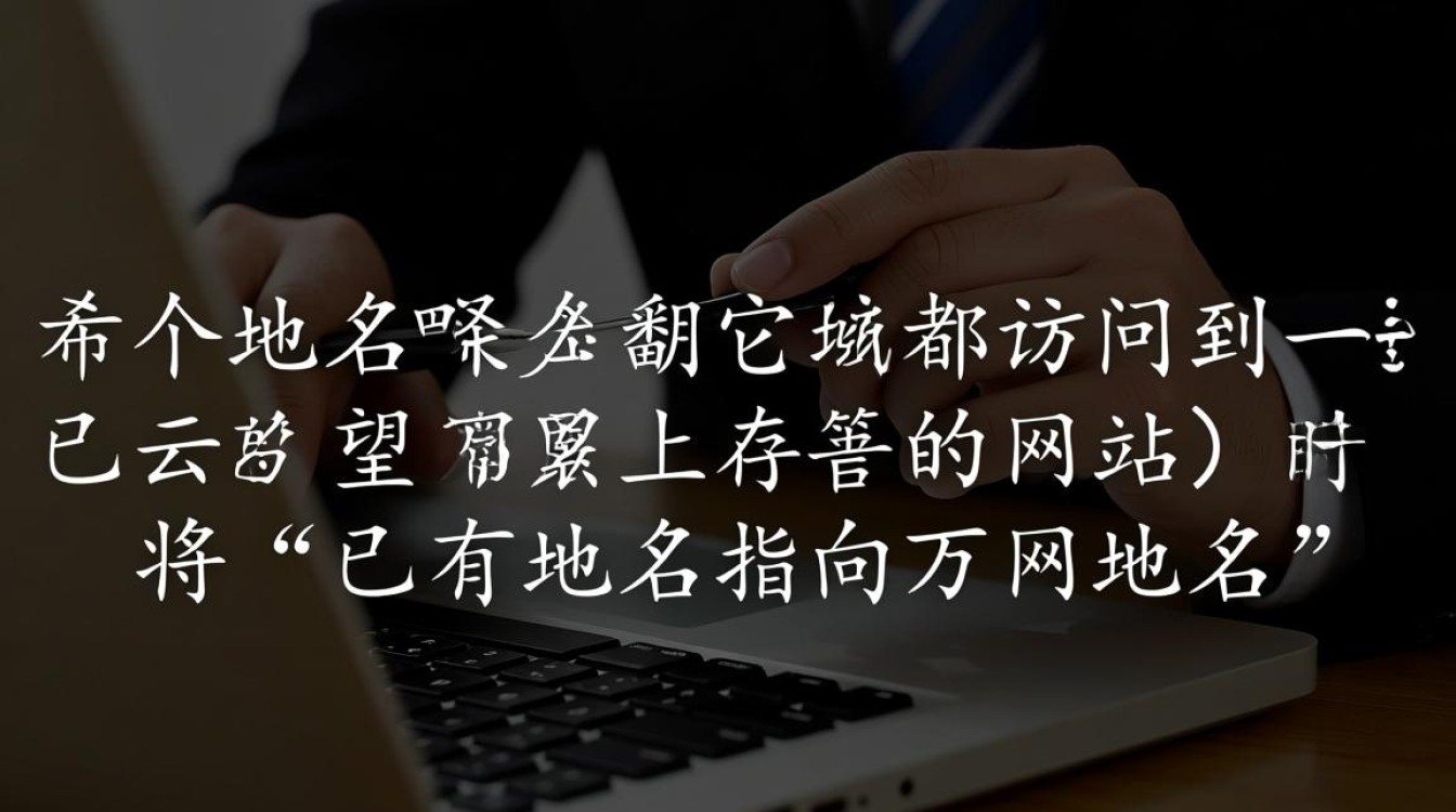 如何将已有域名解析指向到万网的另一个域名？