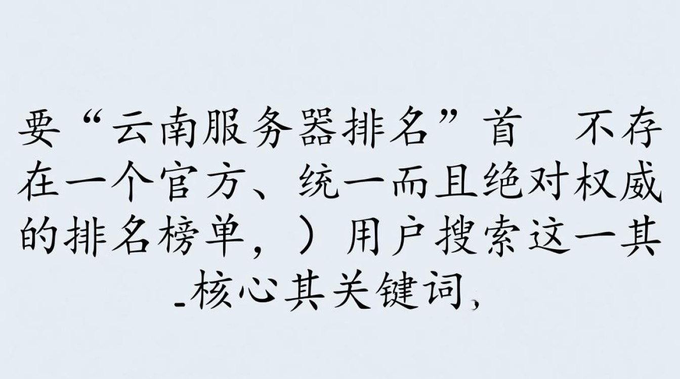 2025年云南服务器排名，哪家IDC服务商性价比最高？