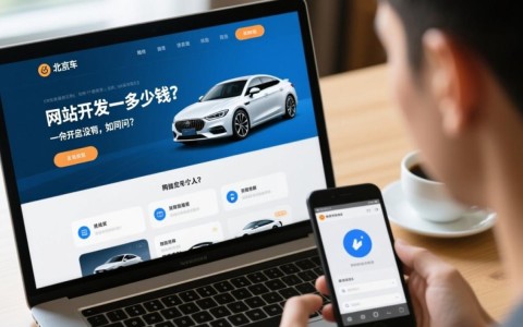 2025年北京网站开发详细费用明细，做一个网站要多少钱？