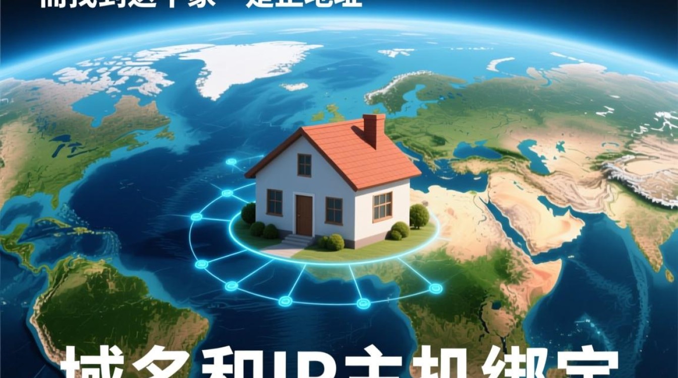 域名和IP主机绑定的具体详细步骤是什么？