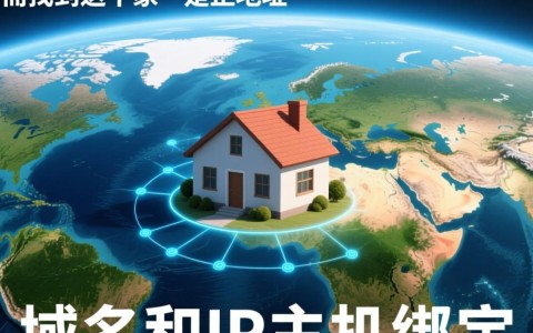 域名和IP主机绑定的具体详细步骤是什么？