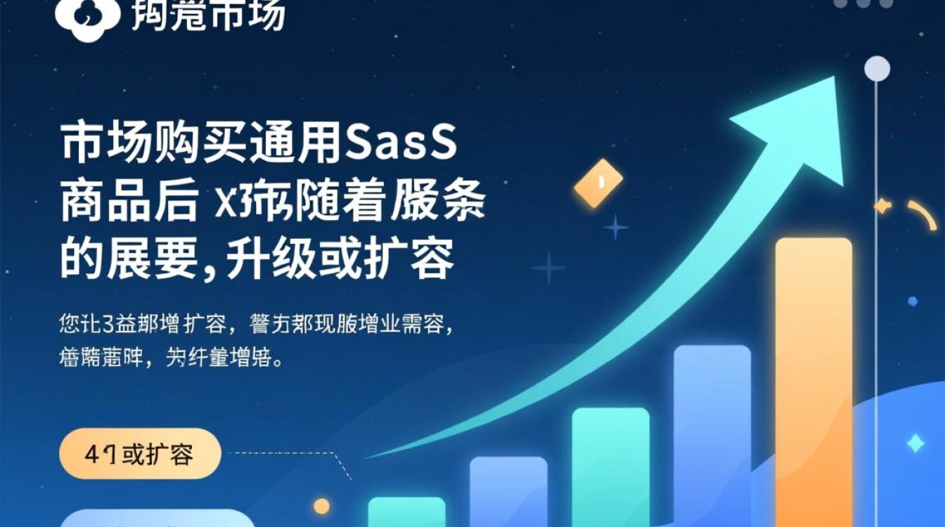 云市场买的SaaS不够用，如何升级扩容？