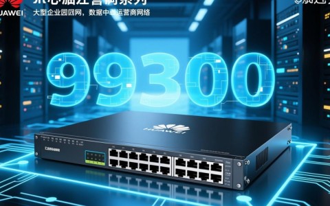 华为9300交换机配置VLAN实现不同网段互通的关键步骤是什么？