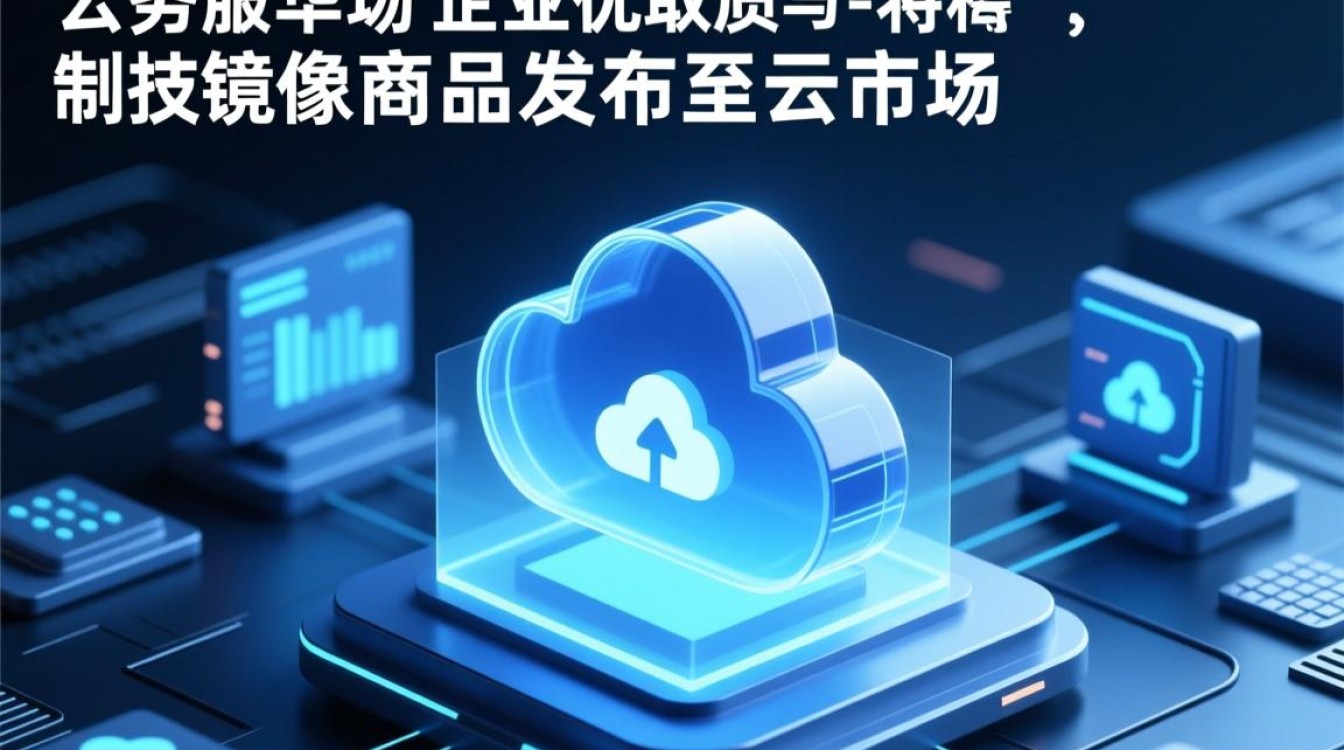 云市场服务商发布镜像商品的具体操作流程是怎样的？