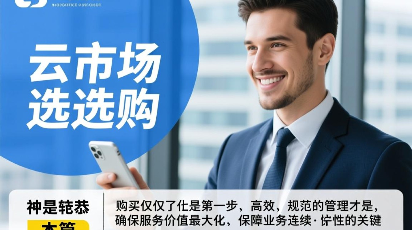 购买了云市场服务后，具体该如何进行管理呢？