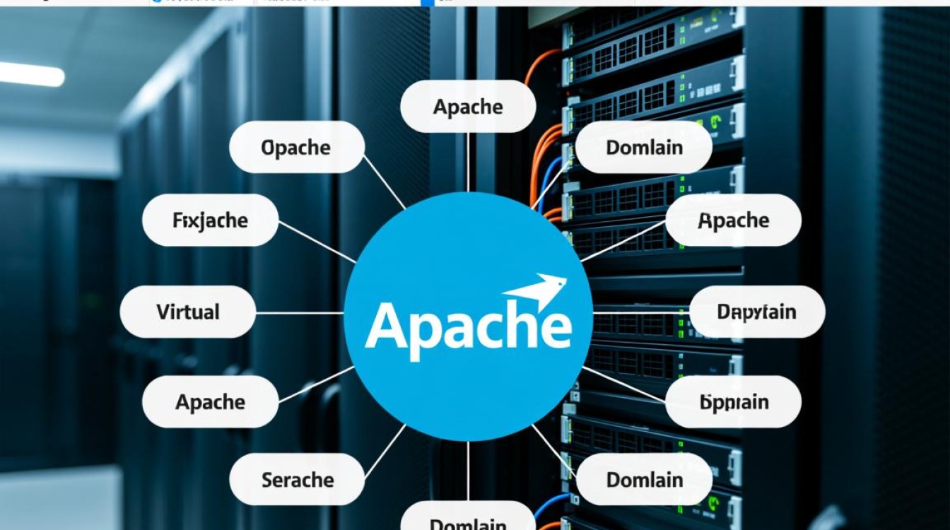 apache如何配置多个虚拟域名？详细步骤与常见问题解答