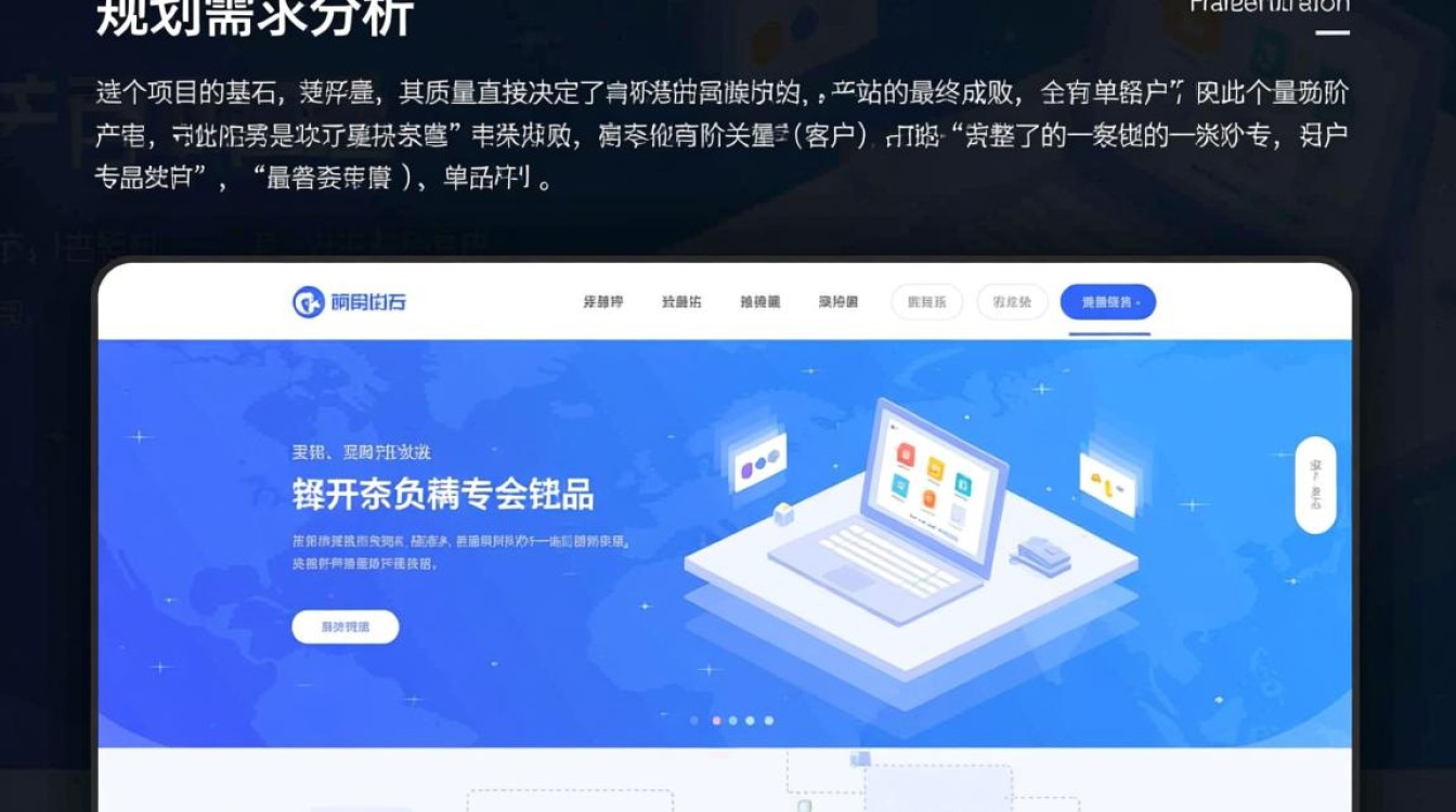网站开发的完整流程图，从策划到上线都包含什么？