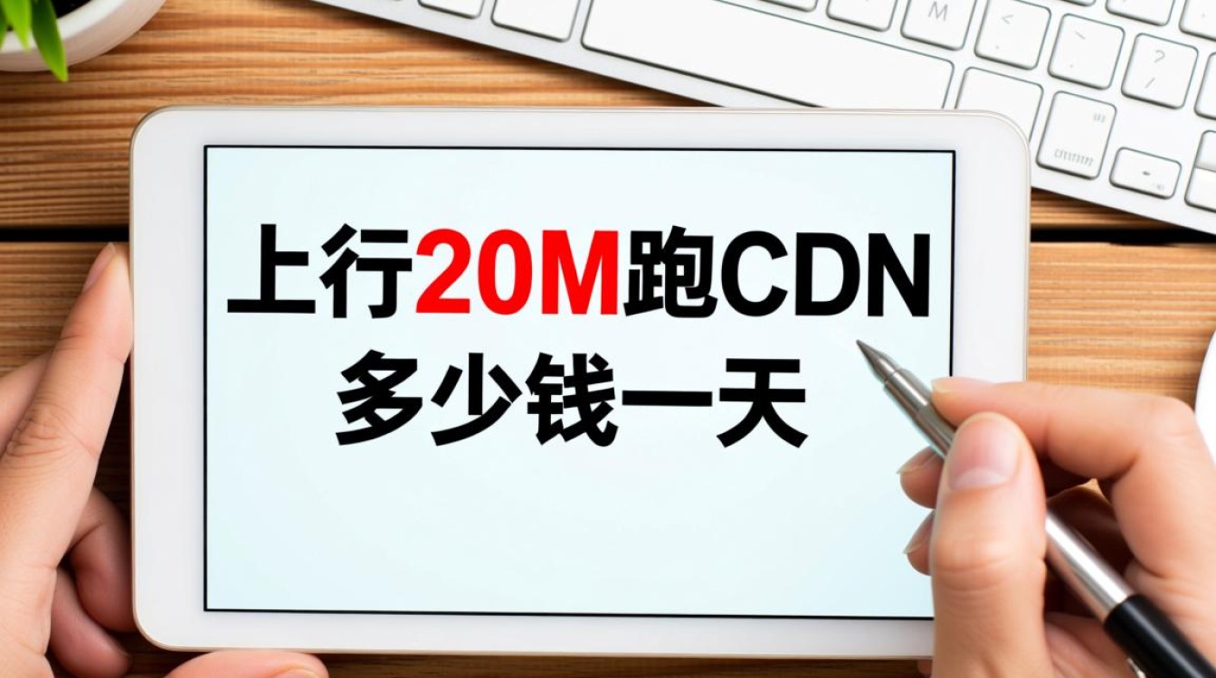 上行20兆带宽跑CDN，一天的费用究竟是多少？