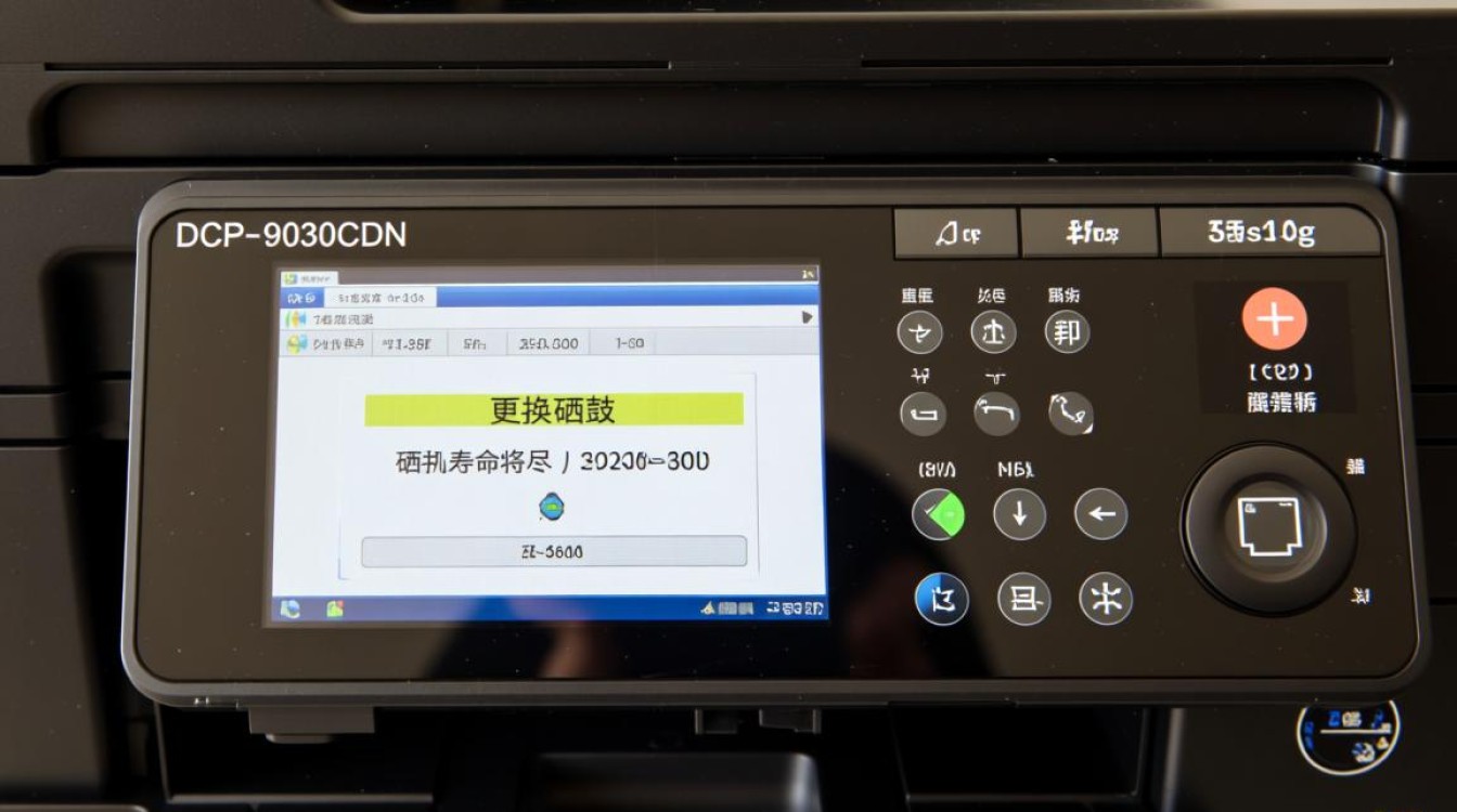 兄弟DCP-9030CDN换完硒鼓提示更换怎么清零？