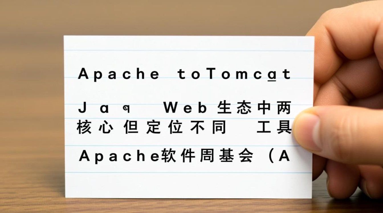 Apache和Tomcat的区别是什么？一个Web服务器一个应用服务器？