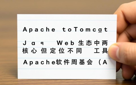 Apache和Tomcat的区别是什么？一个Web服务器一个应用服务器？