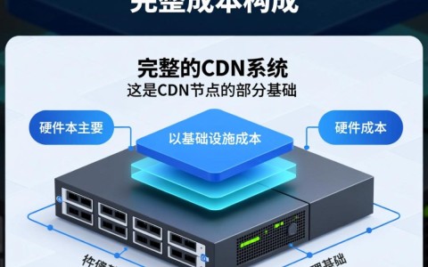 企业自建CDN服务器，从硬件到带宽搭建成本要多少钱？