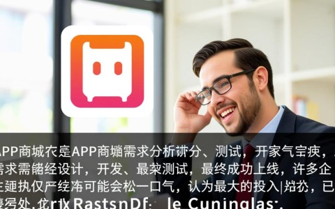 App商城开发好了，后期服务器、维护、推广费用要多少？
