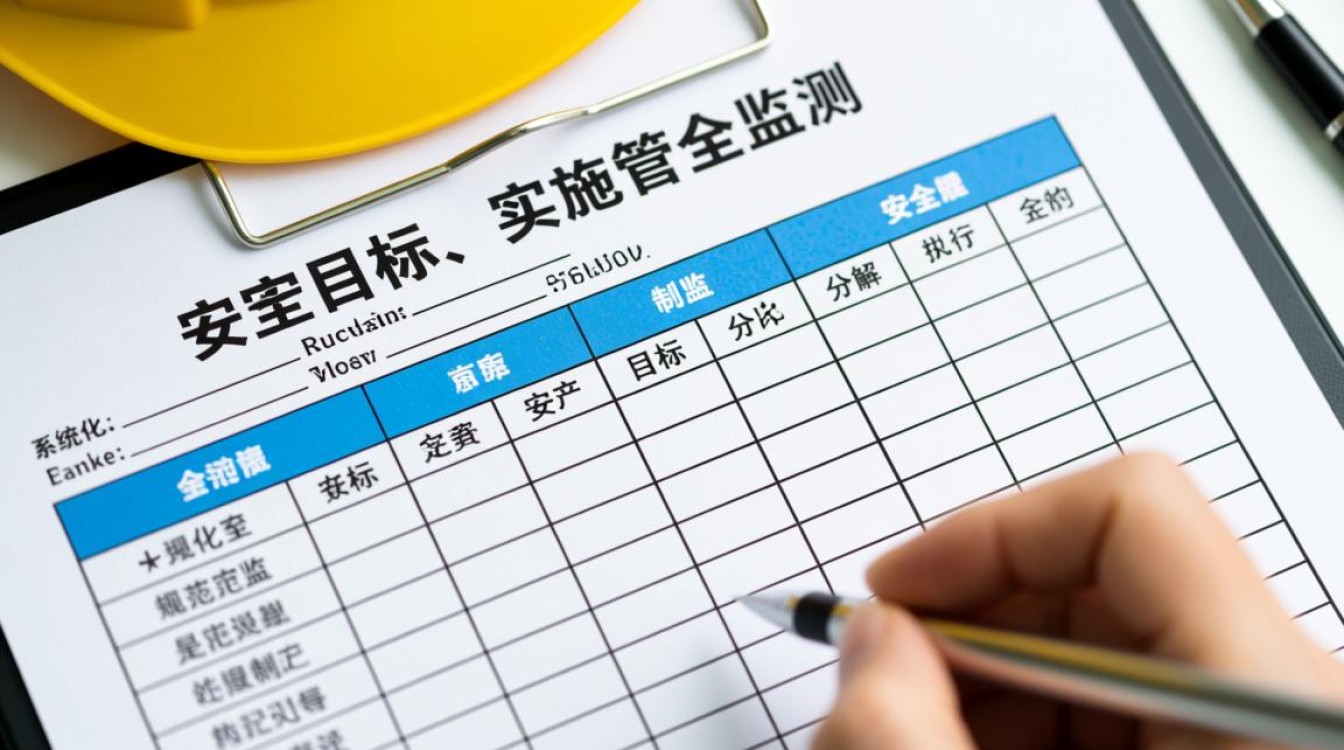 安全生产目标实施监测表如何有效落地执行？