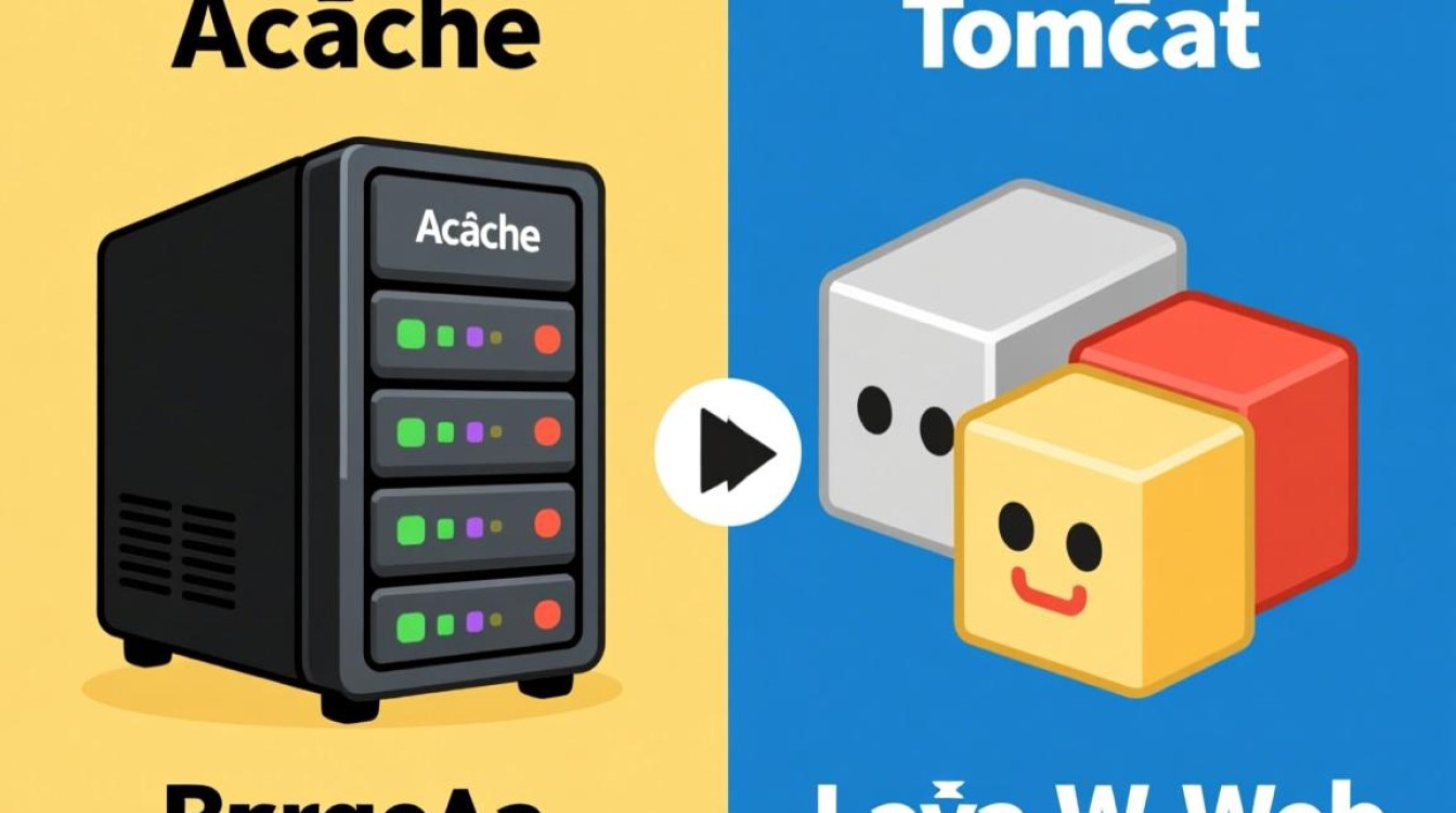 Apache服务器和Tomcat的区别是什么？适用场景有何不同？