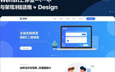 为什么主域名会自动跳转到二级域名？