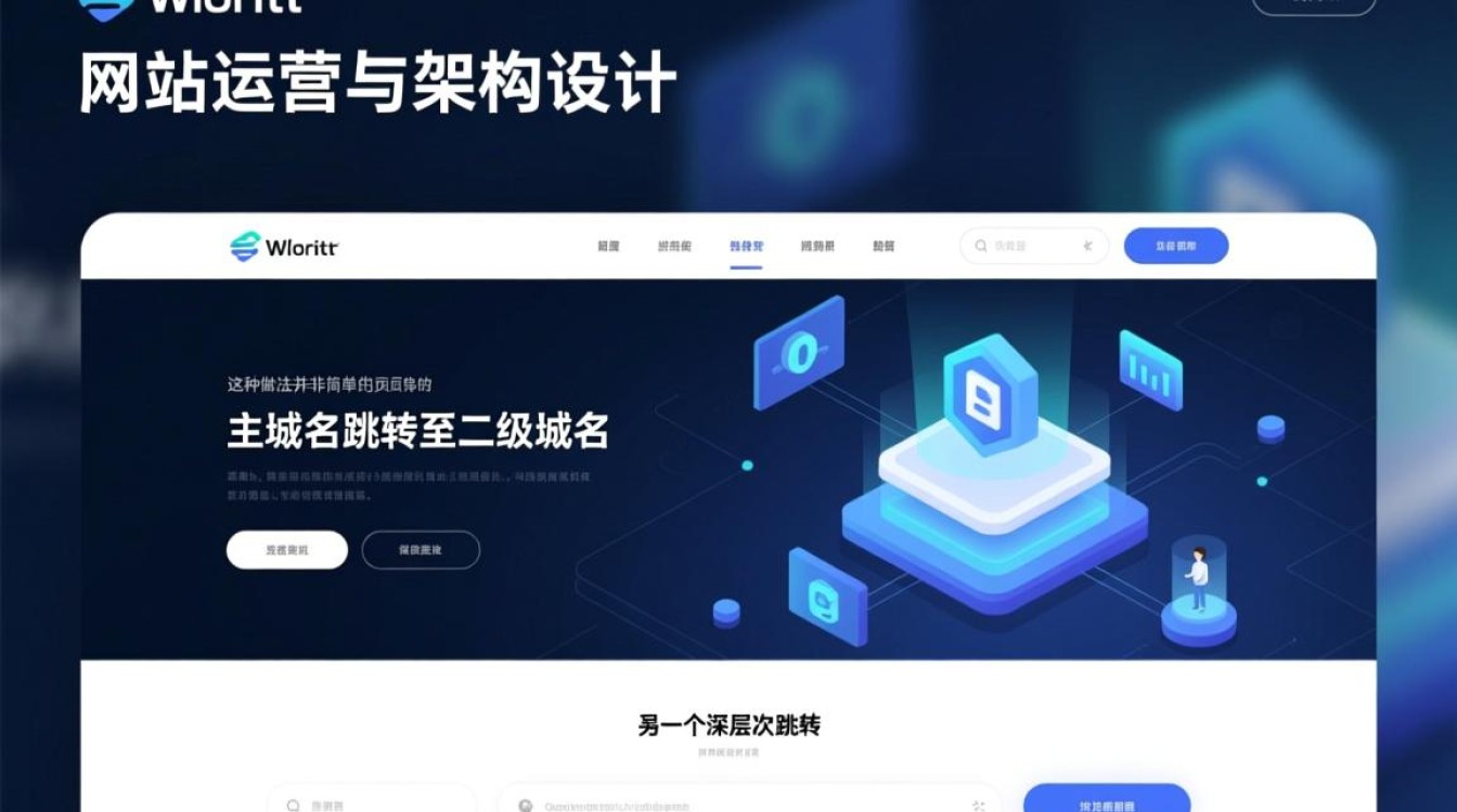 为什么主域名会自动跳转到二级域名？