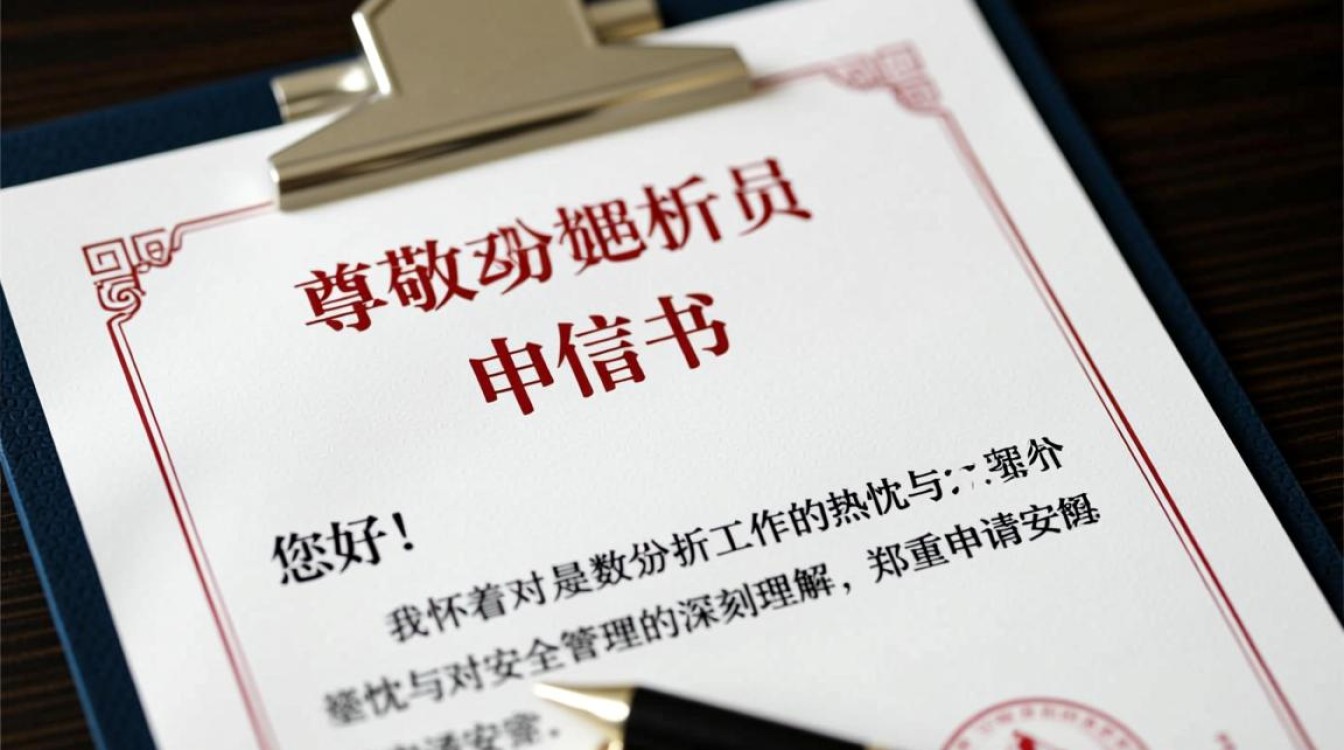 安全科数据分析员申请书需具备哪些核心能力与经验？