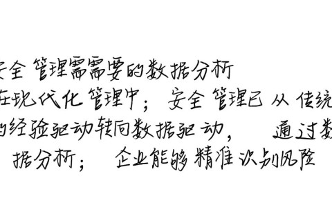 安全管理需要哪些数据分析方法与指标?