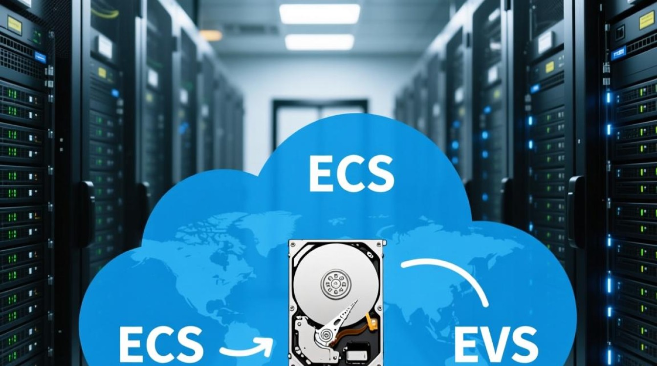 云硬盘EVS和云服务器ECS到底是什么关系？
