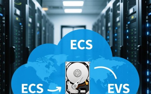 云硬盘EVS和云服务器ECS到底是什么关系？