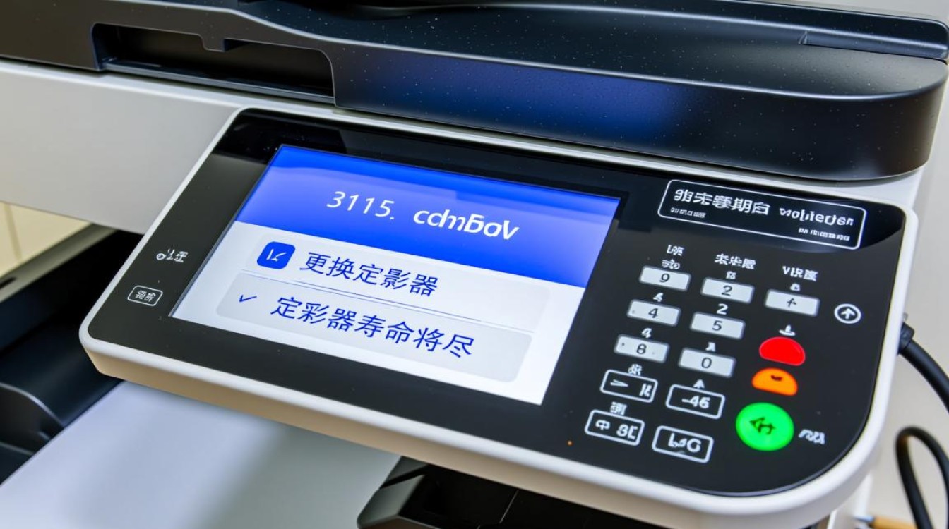 光电通3115cdn定影器寿命到了怎么清零？