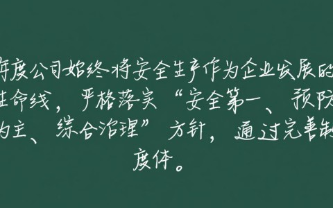 安全生产年度总结各项数据达标了吗？