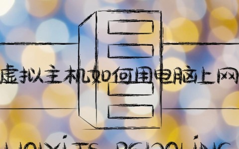 虚拟主机如何用电脑上网