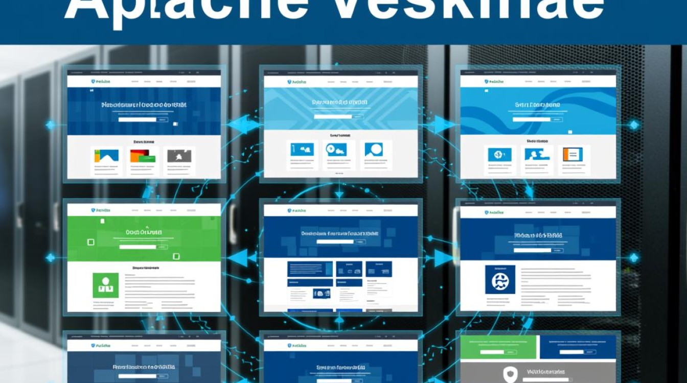 apache虚拟主机如何实现多网站独立运行？
