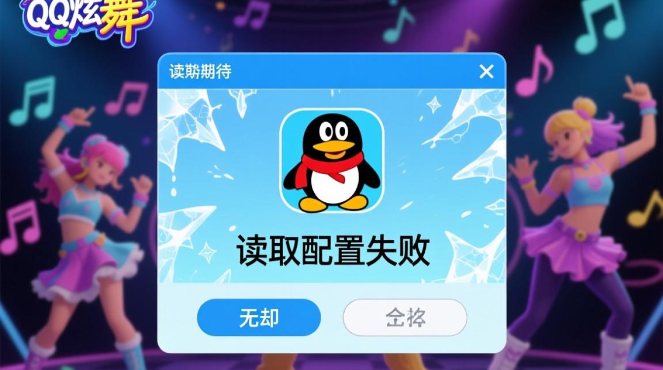 炫舞读取配置失败是什么原因，要如何彻底解决？