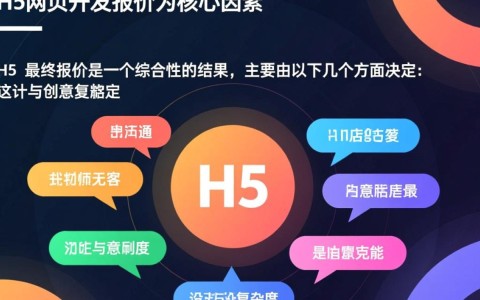 影响H5网页开发报价的关键因素究竟有哪些？