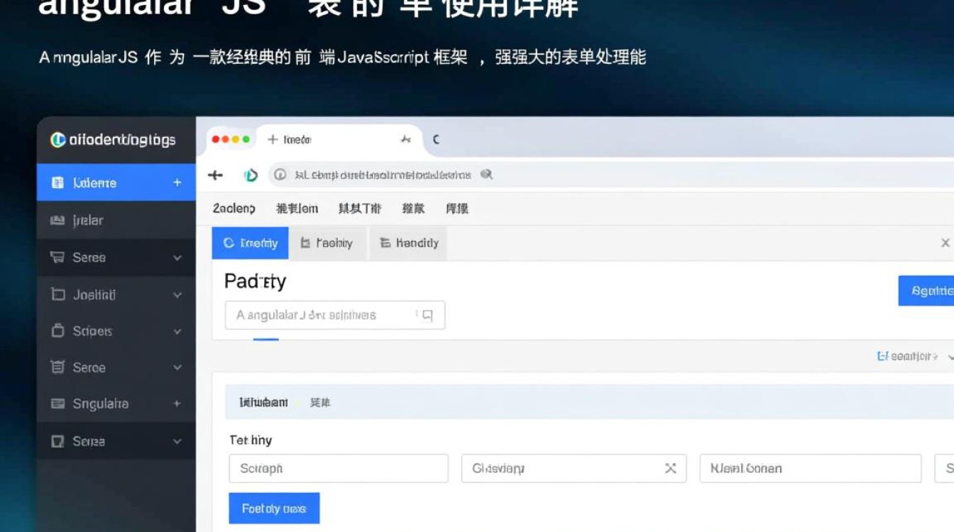 AngularJS表单使用详解，如何实现表单验证与数据绑定？