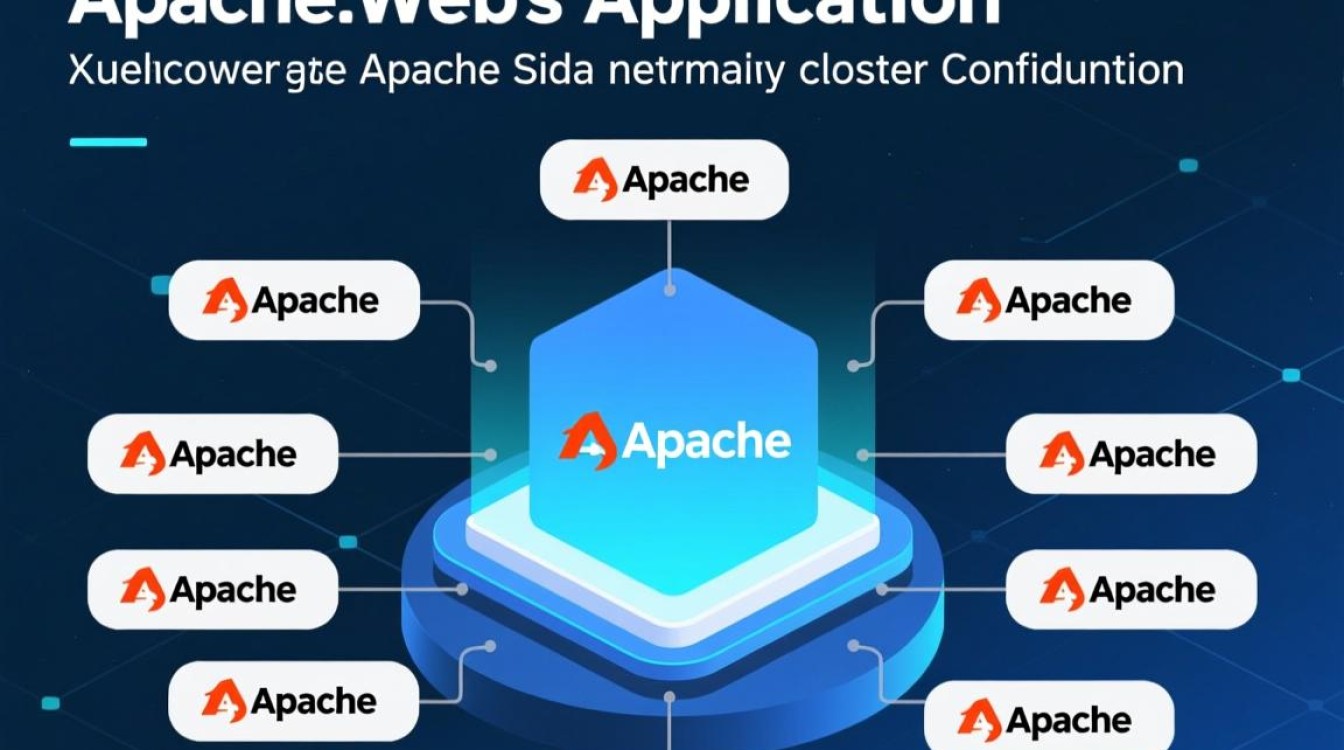 apache子域名集群配置时如何实现负载均衡与会话保持？