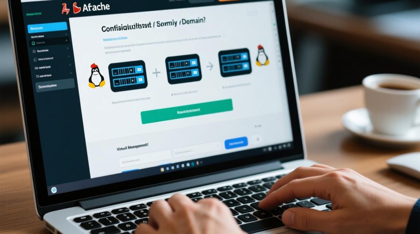 如何在Linux下为Apache配置多个域名解析？