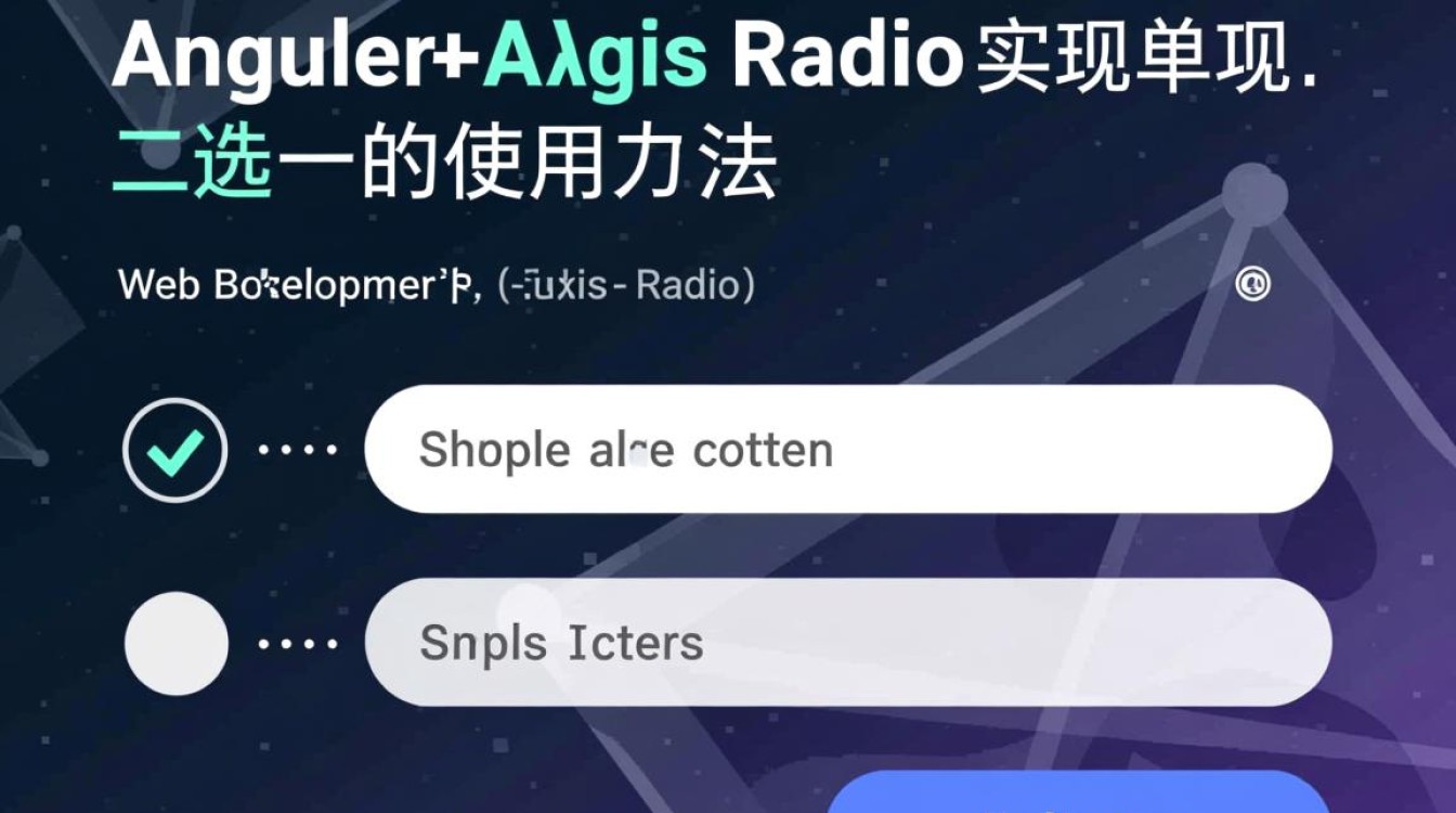 AngularJS radio单项二选一如何正确绑定与切换？