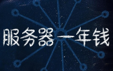 一台服务器用一年，包含所有费用总共要花多少钱？