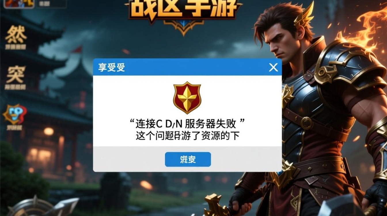 战区手游连接cdn服务器失败,到底要怎么解决? 战区手游连接cdn服务器失败,到底要怎么解决?
