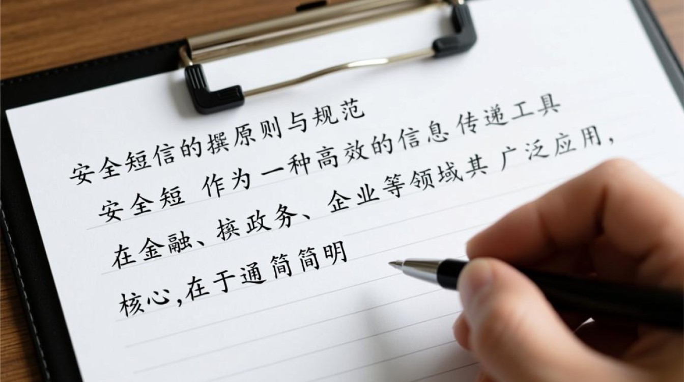 安全短信如何写才能确保信息传达有效且合规？
