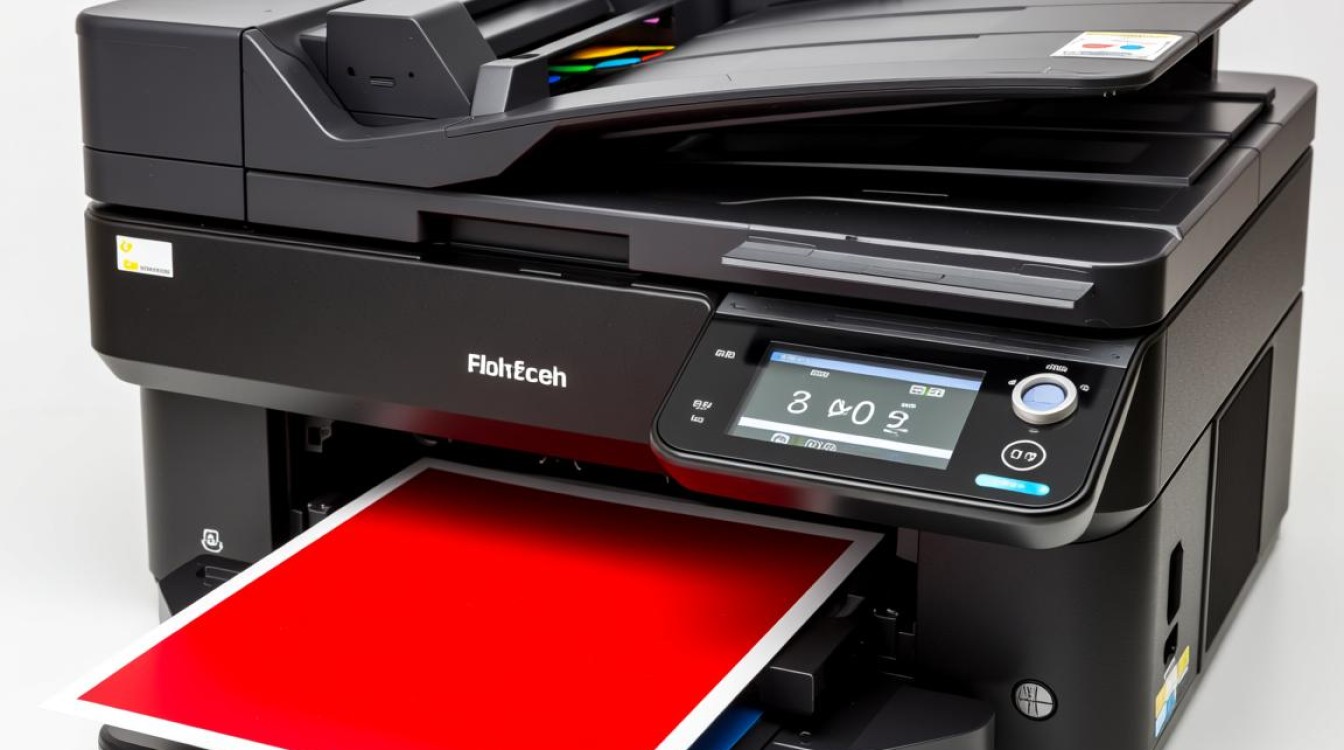 光电通3300cdn打印机红色不出是什么原因？