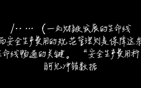 安全生产费用科目为何可见冲销数据？