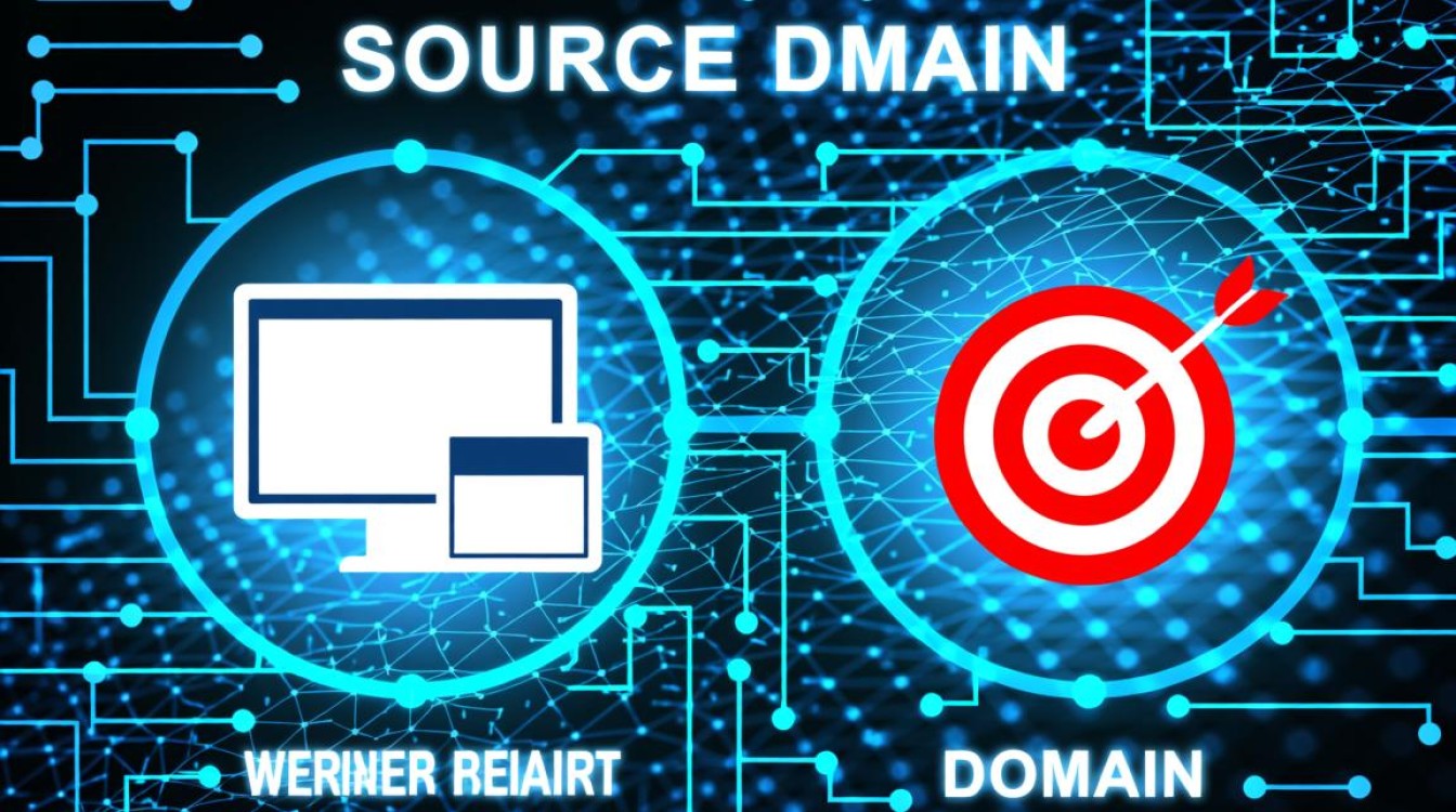 如何将源域名301重定向到新目标域名并保留SEO权重？