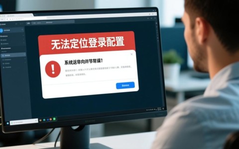 无法定位登录配置是什么原因，该如何解决？