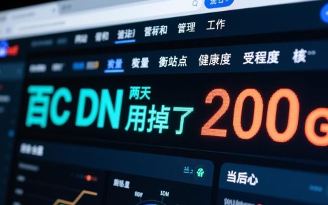 网站百度cdn两天竟用了200g，到底是什么原因造成的？