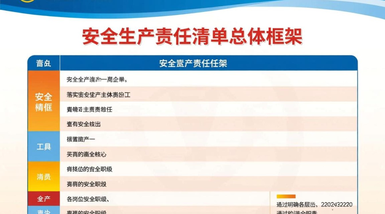 安全生产责任清单内容具体包含哪些责任事项? 安全生产责任清单内容具体包含哪些责任事项?