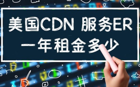 美国cdn服务器租用一年，价格和费用具体怎么算？