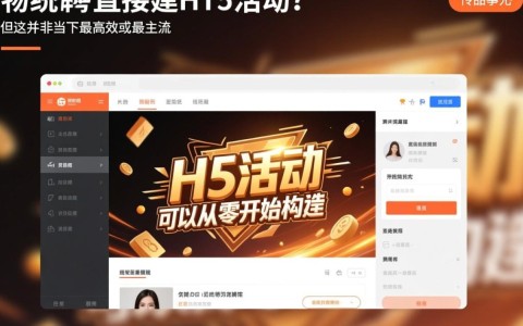 开发如何从零开始，直接搭建H5活动？
