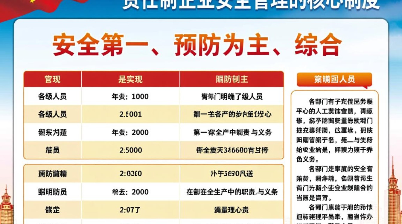 安全生产责任制具体内容有哪些?企业如何落实到位? 安全生产责任制具体内容有哪些?企业如何落实到位?